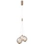 Italux Butero PND-34359-3-HBR-AMB Висяща лампа 3x12W/LED 3000K 1095lm IP20