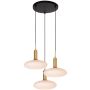 Lucide SINGALA 25413/13/02 Висяща лампа 3x60w/e27 ip20