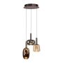 Paul Neuhaus IRIDES 2679-70 Висяща лампа 3x9W/LED 3000K 600lm IP20