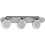 Italux Alessio HP-503AC-03-998B CH Спот 3x5W/LED 3000K 400lm IP20