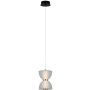 Italux Tica PND-83949-1-BK Висяща лампа 1x8W/LED 3000K 430lm IP20