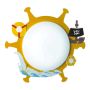 Prezent PIRAT 28024 Таванен светилник 3x9W/E14 IP20