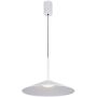Italux Sardena PND-01510-S-WH Висяща лампа 1x9W/LED 3000K/4000K/6000K 900lm IP20