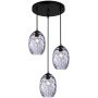 Italux Novala PND-3031-3A-BK-SG Висяща лампа 3x40W/E27 IP20