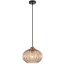 Italux Pansol PND-2940-1S-BRO-AMB Висяща лампа 1x40W/E27 IP20