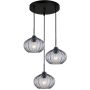 Italux Pansol PND-2940-3AS-BK-SG2 Висяща лампа 3x40W/E27 IP20