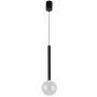 Italux Alinos PND-24019-1A-BK Висяща лампа 1x6W/LED 3000K 200lm IP20