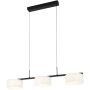 Italux Austis PND-02836-3-BK Висяща лампа 1x24W/LED 3000K/4000K/6000K 3700lm IP20