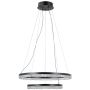 Italux Barlo PND-34526-2L-BK Висяща лампа 2x36W/LED 3000K/4000K/6000K 3100lm IP20