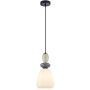 Italux Domali PND-36816-1D-BK-WH Висяща лампа 1x40W/E27 IP20