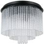 Italux Naute PLF-40931-7A-BK Таванна лампа 7x40W/E14 IP20