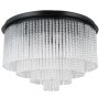 Italux Naute PLF-40931-9A-BK Таванна лампа 9x40W/E14 IP20
