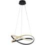 Italux Rumio PND-23917-BK Висяща лампа 1x40W/LED 3000K/4000K/6000K 3400lm IP20