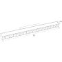 Maxlight MAX M0005D Шинен фар 1x18w/led 3000k 1304lm ip20
