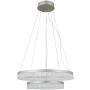 Italux Pantal PND-34533-2L-SILV Висяща лампа 2x36W/LED 3000K/4000K/6000K IP20