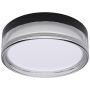 Italux Rilta PLF-73527-S-BK Таванна лампа 1x18W/LED IP65
