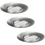 Polux OLIN 306203 Вградено спот светило 1x3,5W/GU10 3000K 250LM IP20
