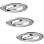 Polux SUN 305268 Вградено спот светило 1x3,5W/GU10 3000K 250LM IP20