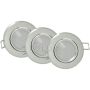 Polux SUN 305275 Вградено спот светило 1x3,5W/GU10 3000K 250LM IP20
