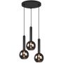Trio CLAYTON 310390332 Висяща лампа 3x28w/e27 ip20
