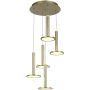 Italux Oliver MD17033012-5A GOLD Висяща лампа 5x60W/LED 3000K 3360lm IP20