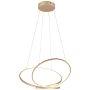 Trio DARVIN 349119179 Висяща лампа 1x52w/led 2300+3000+4000k 6700lm ip20