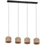 Trio SMILLA 366800436 Висяща лампа 4x10w/e27 ip20