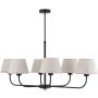 TK Lighting CHICAGO 3999 Люстра 6x15W/E27