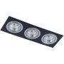 Italux Mooty BL MQ71805-3AB Вградено спот светило 3x50W/GU5,3 IP20