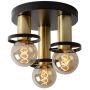 Lucide ANAKA 45179/13/30 Таванна лампа 3x60w/e27 ip20