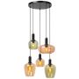Lucide ILONA 45408/15/99 Висяща лампа 5x40w/e27 ip20