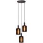 Lucide LAMBRES 45410/13/30 Висяща лампа 3x40w/e27 ip20