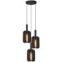 Lucide RAFAL 45492/13/36 Висяща лампа 3x40w/e27 ip20