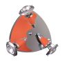 Prezent ZEUS CH/ORANGE 474 Спот 3x40W/E14/R50 IP20