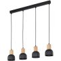 TK Lighting CAIRO 4896 Висяща лампа 4x15W/E27 IP20