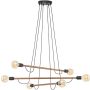 TK Lighting HELIX 4950 Висяща лампа 6x15W/e27 IP20