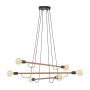 TK Lighting HELIX 4950 Висяща лампа 6x15W/e27 IP20