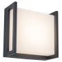Lutec QUBO 5195401118 Светильник за стена 1x9.5w/led 3000K 650lm ip54