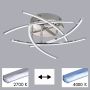Fischer&Honsel Cross TW 20108 Таванна лампа 5x4.5W/LED 2700K 2700 lm IP20