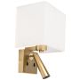 Zambelis SCONCE LED H73 Светильник за стена 1x40W/E27+3w/LED 3000K 200lm IP20