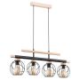 Alfa TRENDY BASKET 62204 Висяща лампа 4x60W/E27