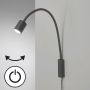 Fischer&Honsel Justi 30498 Светильник за стена 1x4W/GU10 3000K 320 lm IP20