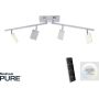 Paul Neuhaus PURE-MIRA 6356-95 Спот 4x28W/LED 2700-5000k 3400lm ip20