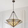 Endon DAUPHINE 64053 Висяща лампа 8x60W/E27 IP20