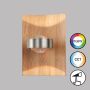 Fischer&Honsel SHINE-WOOD 30542 Светильник за стена 1x9W/LED 2700K 900 lm IP20