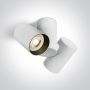 One Light Decorative Directional 65205E/W Спот 2x10W/GU10 IP20