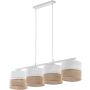 TK Lighting LINOBIANCO 6576 Висяща лампа 4x15W/E27