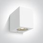 One Light Outdoor Cube 67142H/W Светильник за стена 1x6W/GU10 IP65