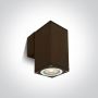 One Light Outdoor Cubes 67426B/BR Светильник за стена 1x10W/GU10 IP54