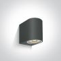 One Light Outdoor Cylinders 67142F/AN Светильник за стена 1x6W/GU10 IP65